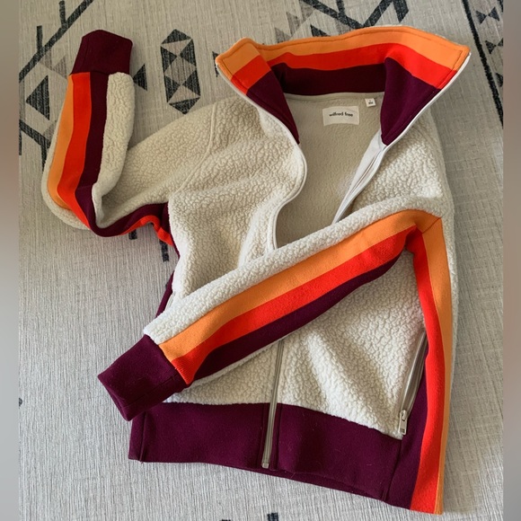 Wilfred teddy tracksuit zip jacket - Picture 2 of 6